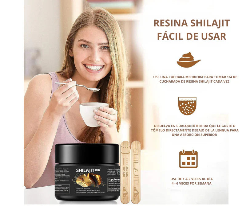 Shilajit Resina - Energía Ancestral Shilajit