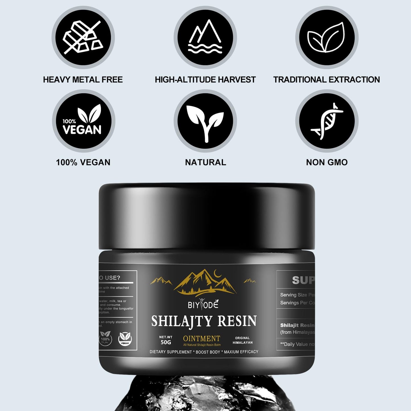 Shilajit Resina - Energía Ancestral Shilajit