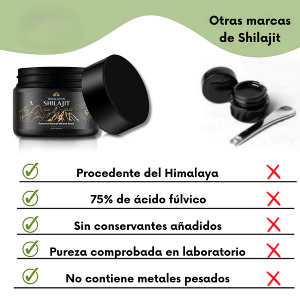 Shilajit Resina - Energía Ancestral Shilajit