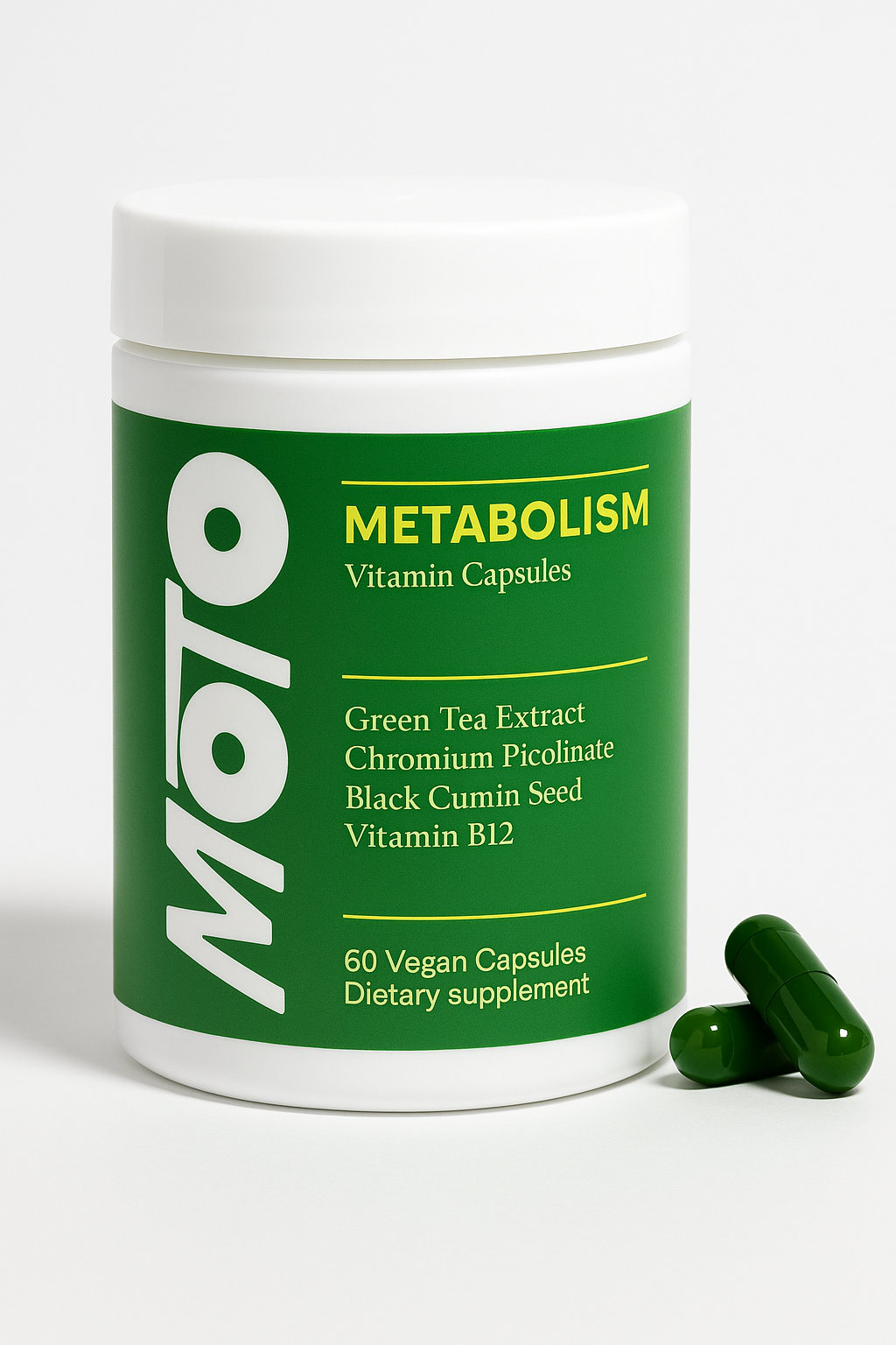 MOTO Cápsulas que aceleran el metabolismo