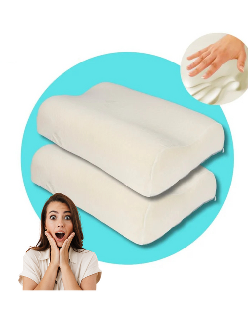 Set X 2 Almohada Visco-Smart Con Memoria - Cervical Alta