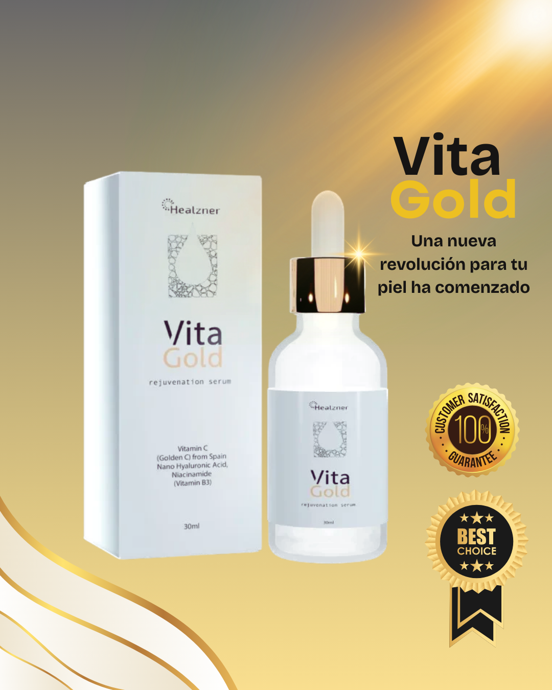 VitaGold x serum Anti-Edad