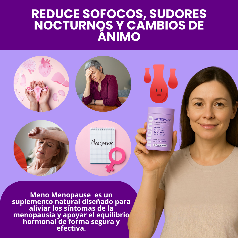 👩 MENO - VITAMINAS PARA LA MENOPAUSIA