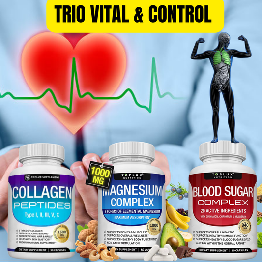 PACK BIENESTAR 360 – Colágeno + Magnesio + Control de Azúcar