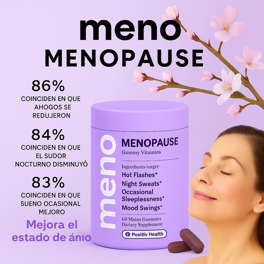 👩 MENO - VITAMINAS PARA LA MENOPAUSIA