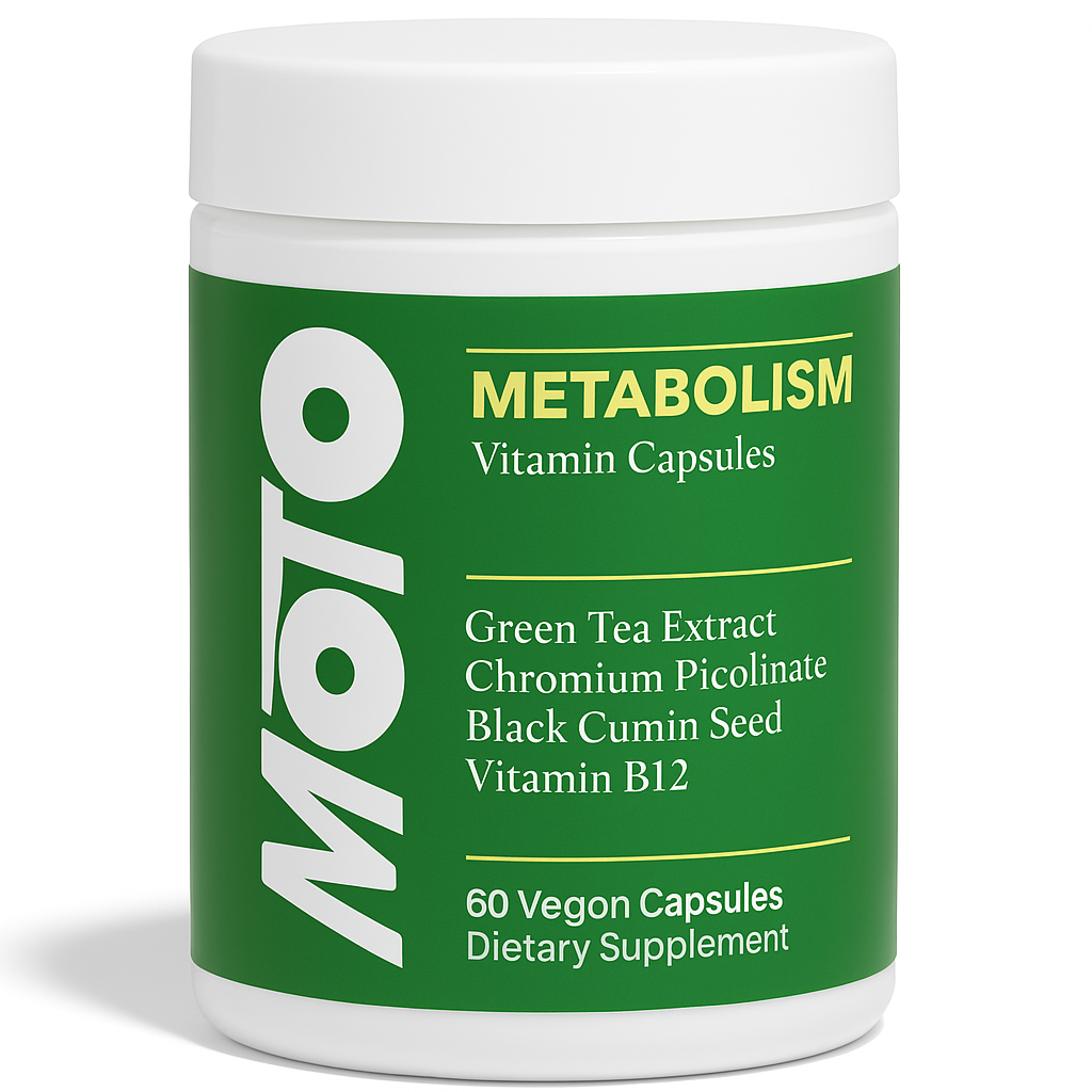MOTO Cápsulas que aceleran el metabolismo