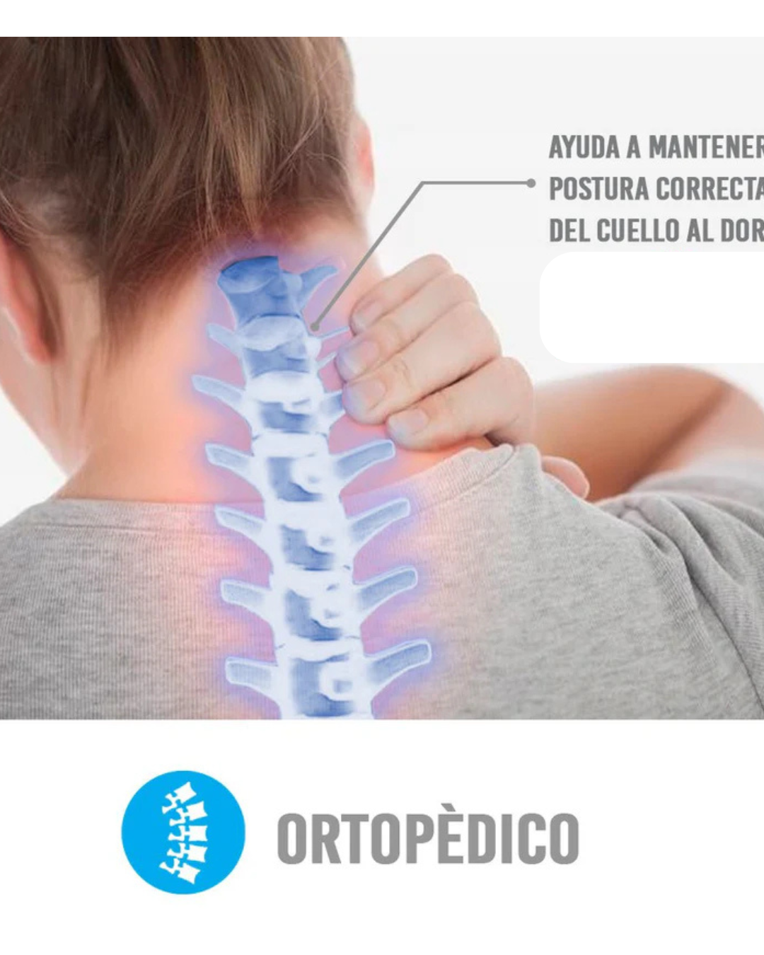 Set X 2 Almohada Visco-Smart Con Memoria - Cervical Alta