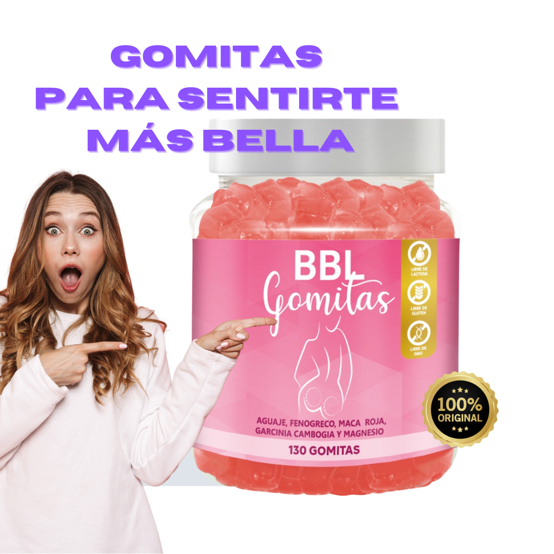 Suplemento Aguaje en Gomitas - Curvy Gummies ORIGINALES