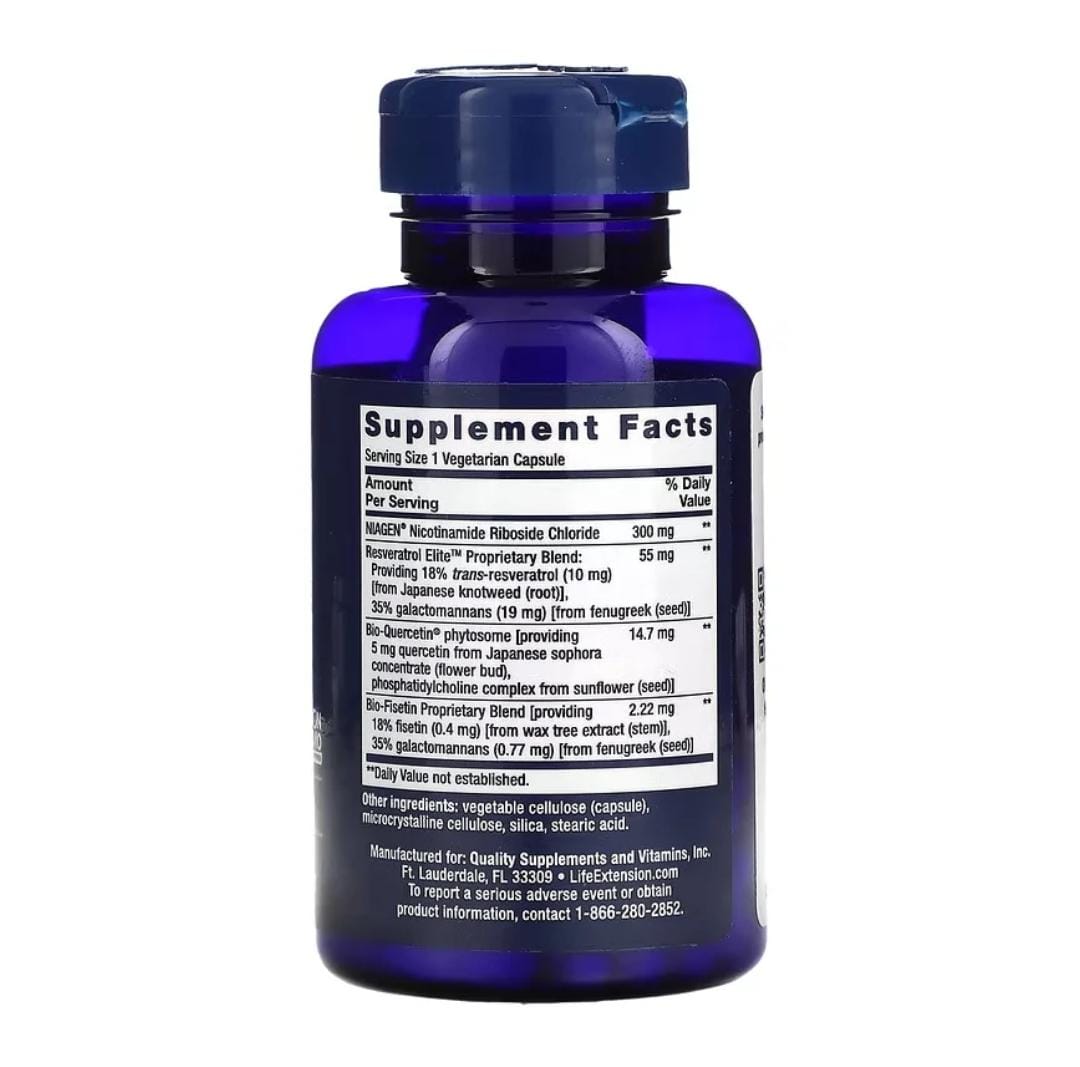 NAD+ y Resveratrol Suplemento optimizado